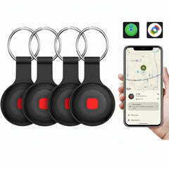 Hyphoon Air Tracker Tags four-pack with keyring attachment for quick key finding