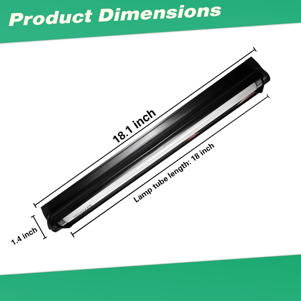 Hypool T8 Strip UVB lighting suitable for desert and rainforest habitats.