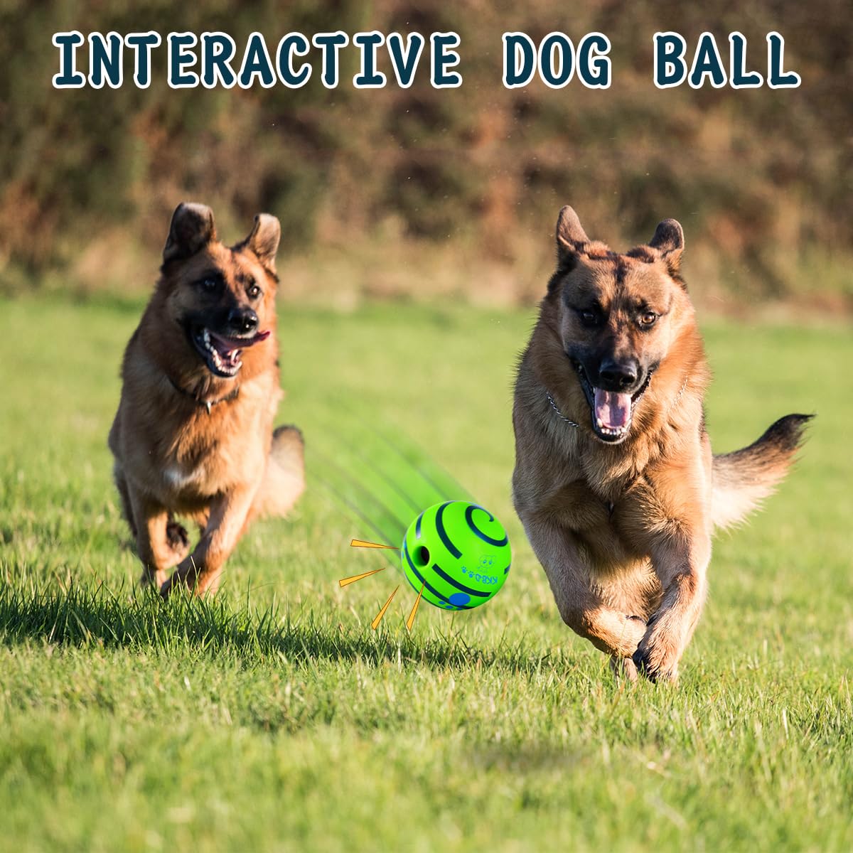HYQ Interactive Ball clutch-pocket design close-up—easy pickup during play.
