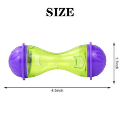 HZAKXIN dos bolas moradas para conejos ideales para diversión y aprendizaje de comida lenta