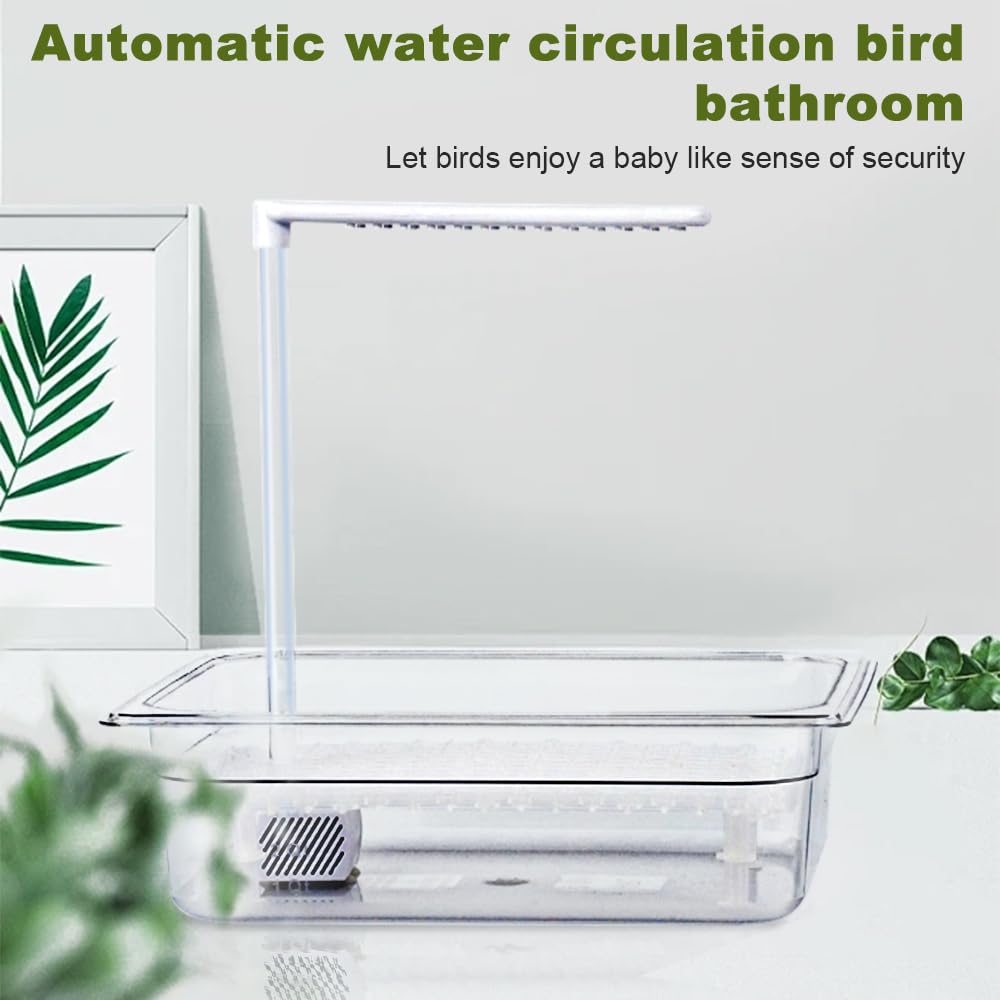 HZDZ LCPAW mesh perch provides secure footing for birds entering the basin.