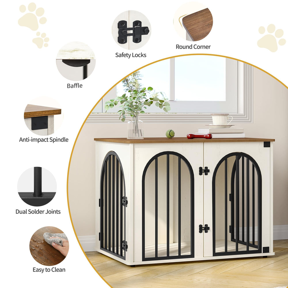 Hzuaneri arch door crate blends modern furniture design.