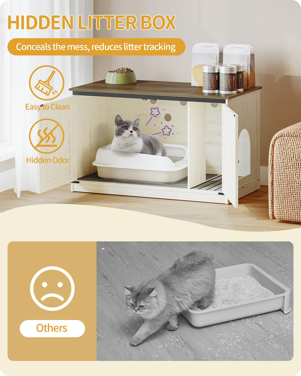 Hzuaneri cat house corridor design blends with living room decor