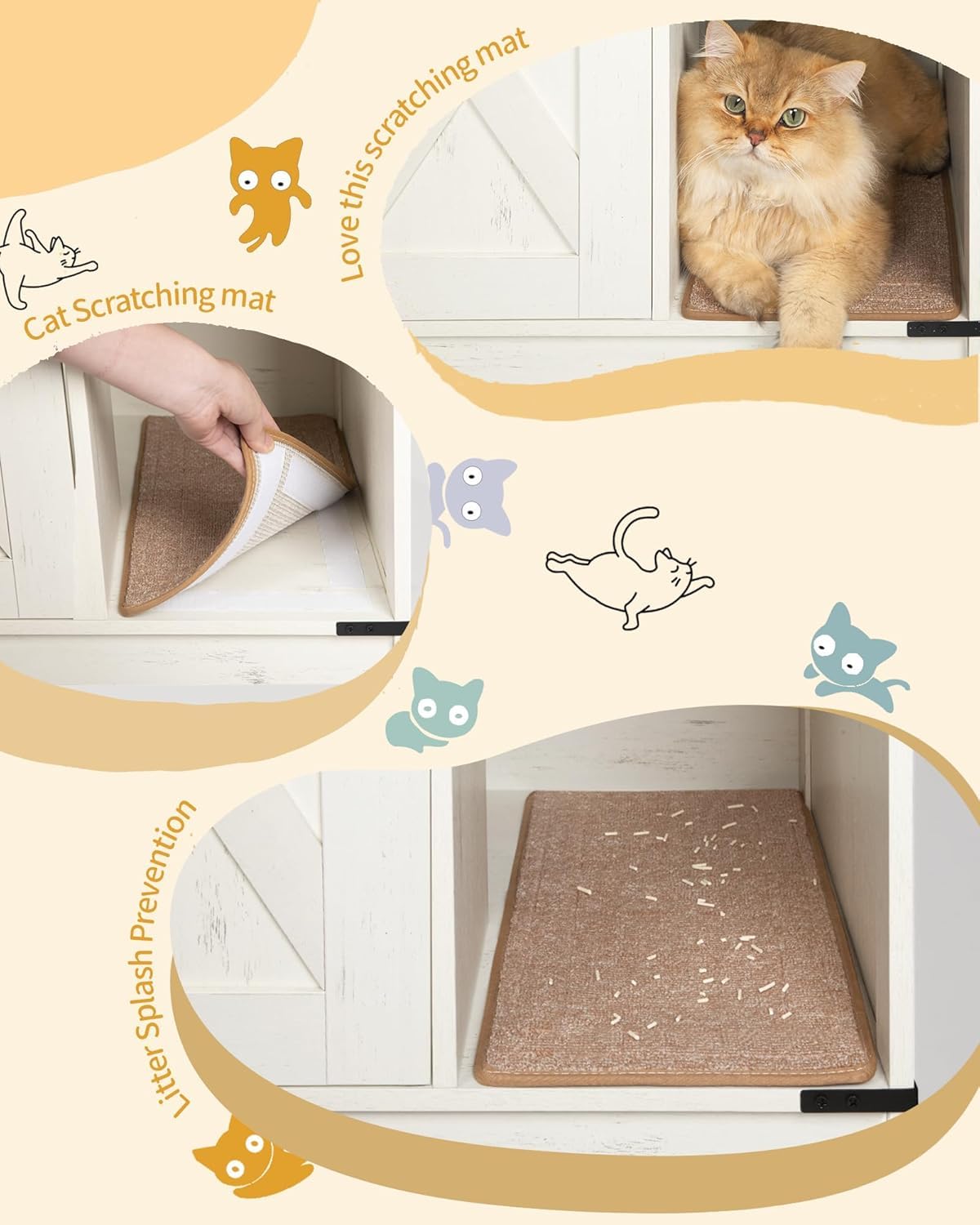 Hzuaneri sturdy latch prevents accidental opening