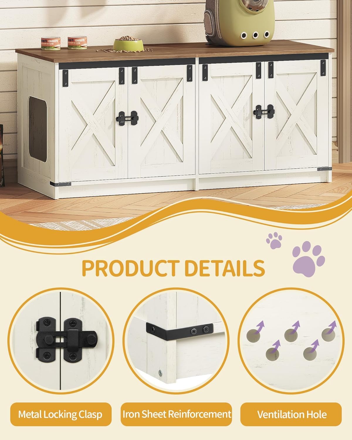 Hzuaneri ventilation holes for airflow and odor control