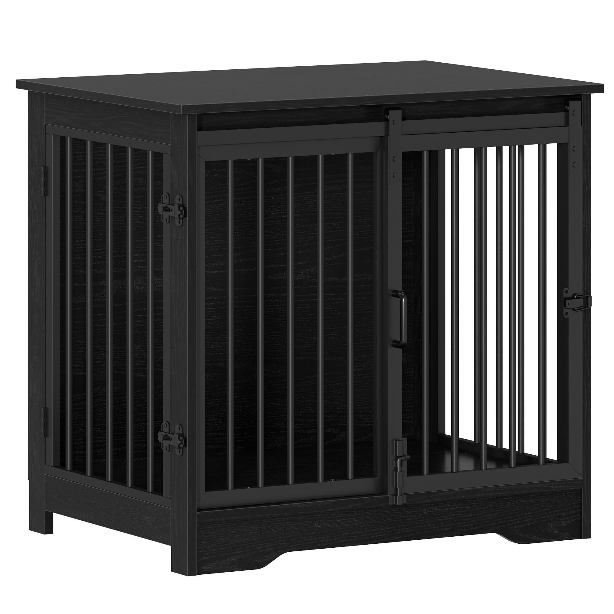 Hzuaneri compact kennel doubles as bedside or TV stand in small spaces