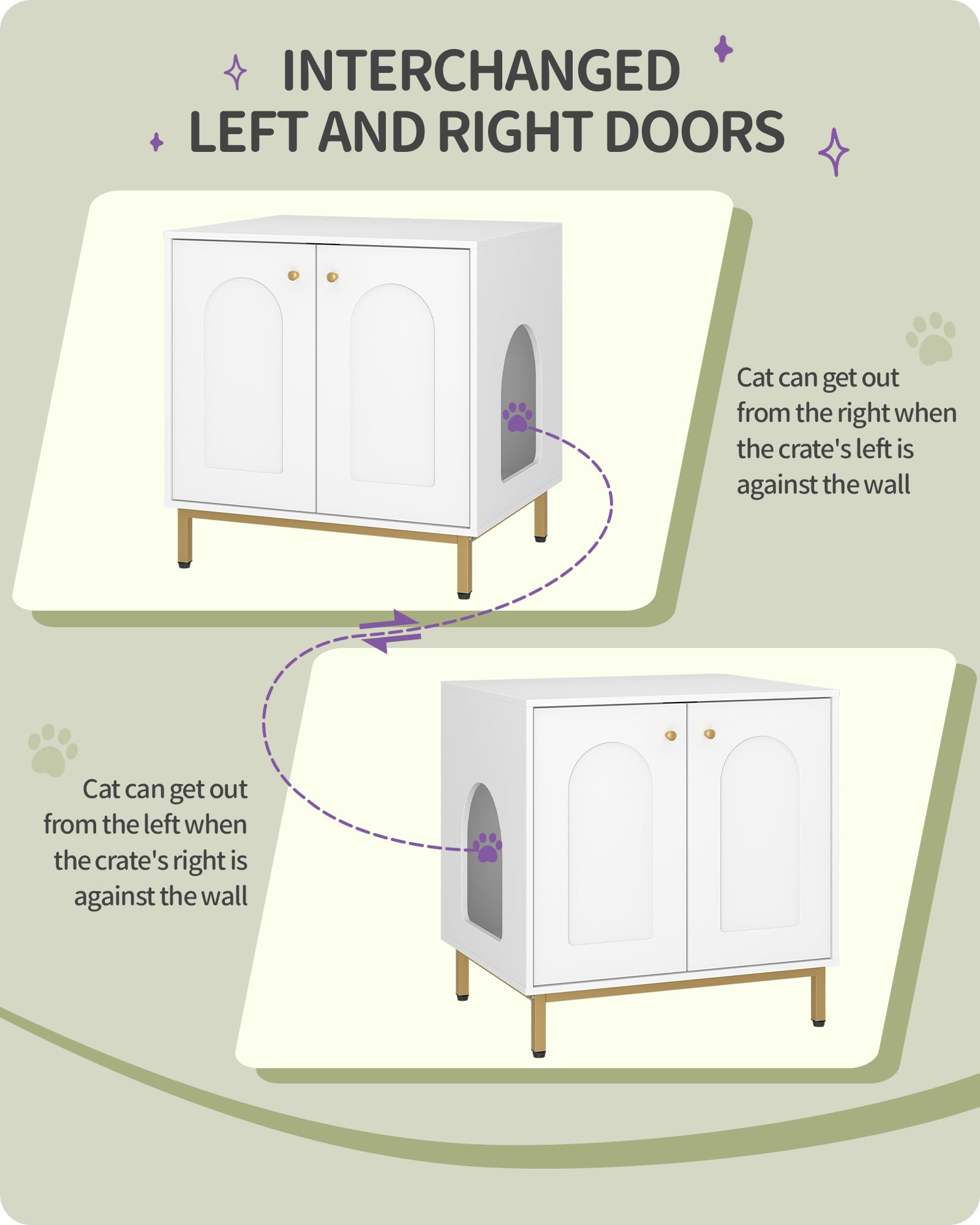 Hzuaneri litter box enclosure end-table top showcases multipurpose design and sturdy surface.