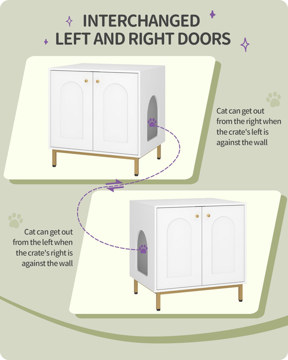 Hzuaneri litter box enclosure end-table top showcases multipurpose design and sturdy surface.