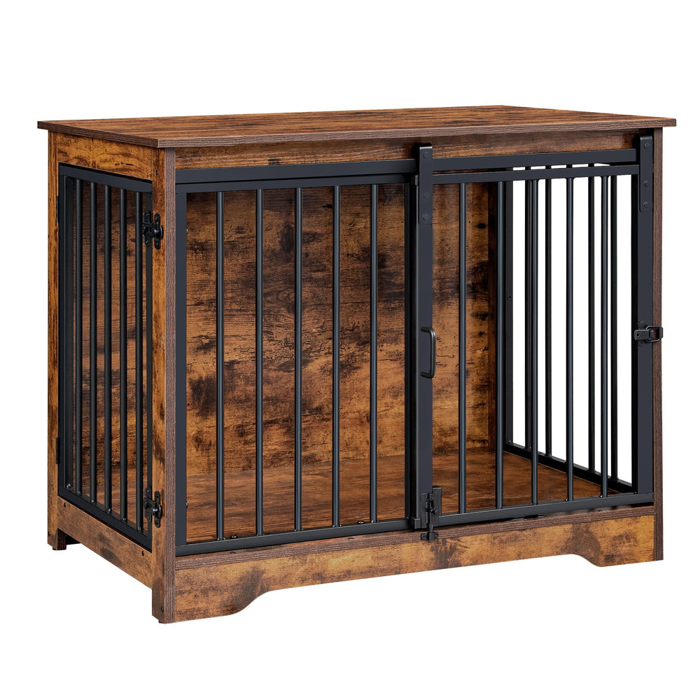 Hzuaneri living room setup with dog crate furniture