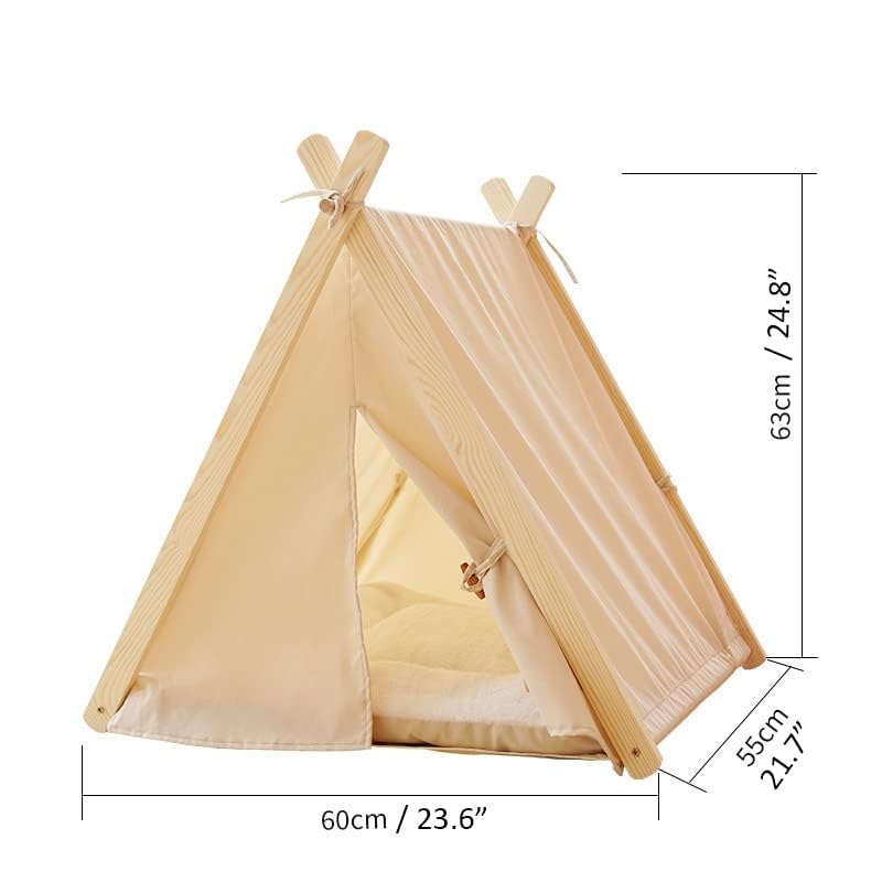 HZYSHH portable pink tent for pets offers easy transport and quick setup
