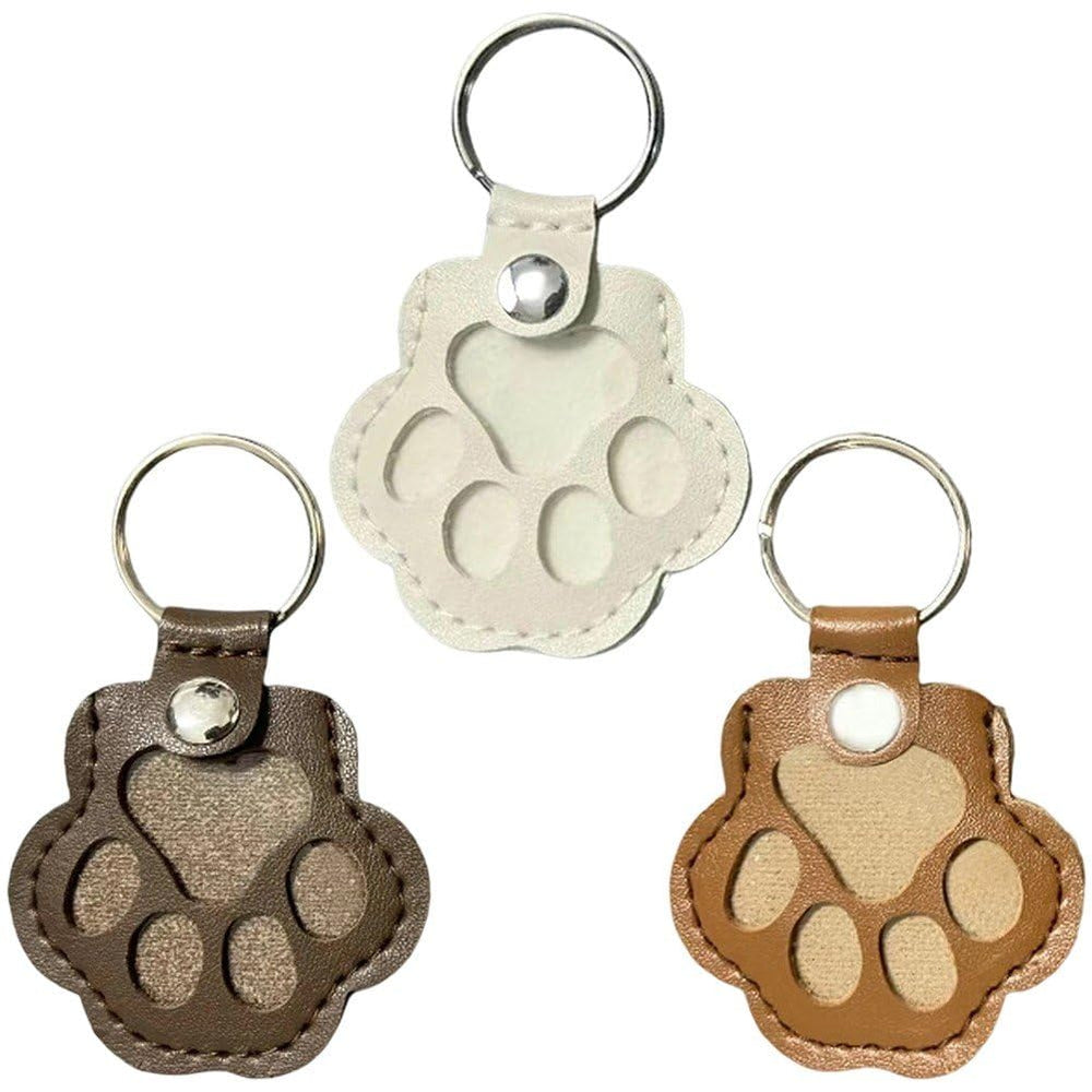hzzsbu pet hair storage keychain packaging image showing a gift-ready set for pet lovers