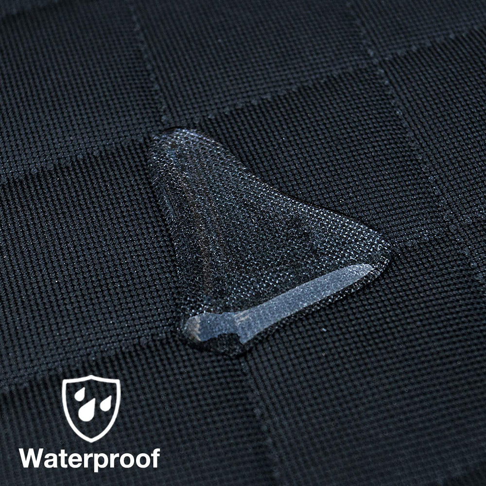 iBuddy door-protection backseat cover blocks mud and fur from reaching doors.