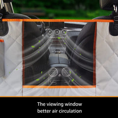 iBuddy mesh window provides airflow to keep your dog cool and calm