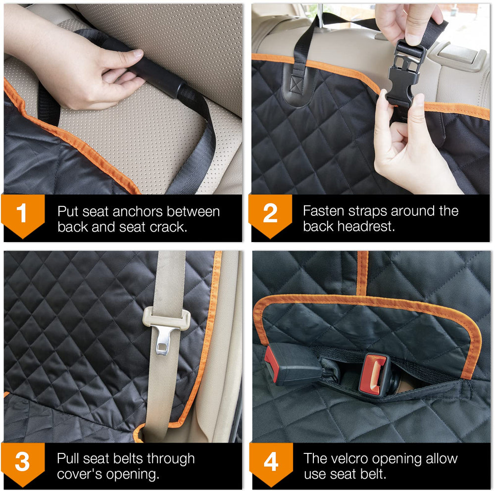 iBuddy truck seat cover is machine washable and air dries easily.