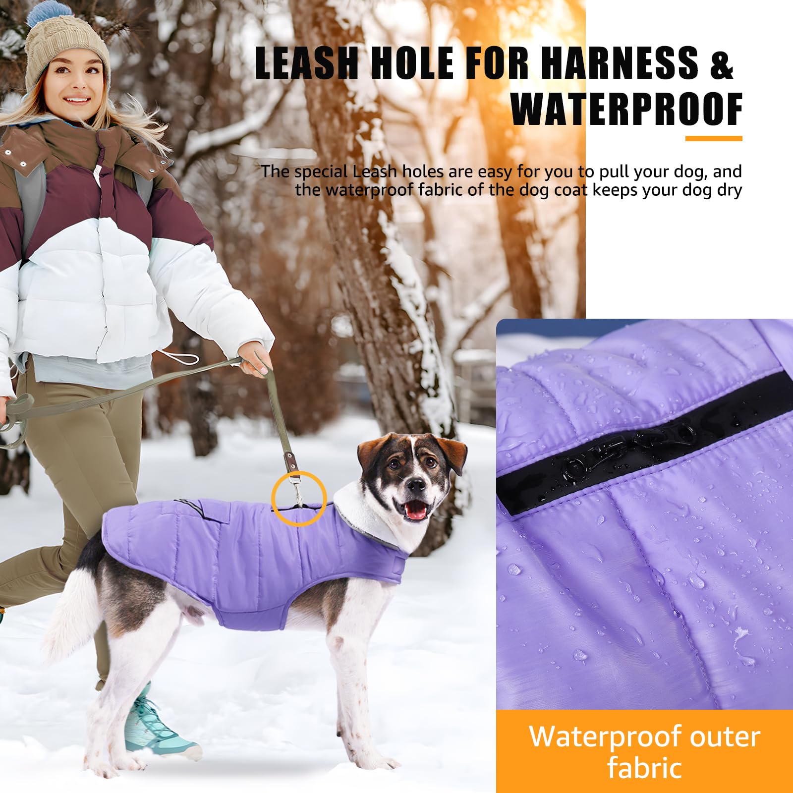 ibuddy waterproof windproof outer layer protects against snow and rain