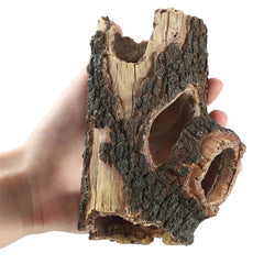 IBWell wood log decor available in multiple sizes to fit small and medium tanks.