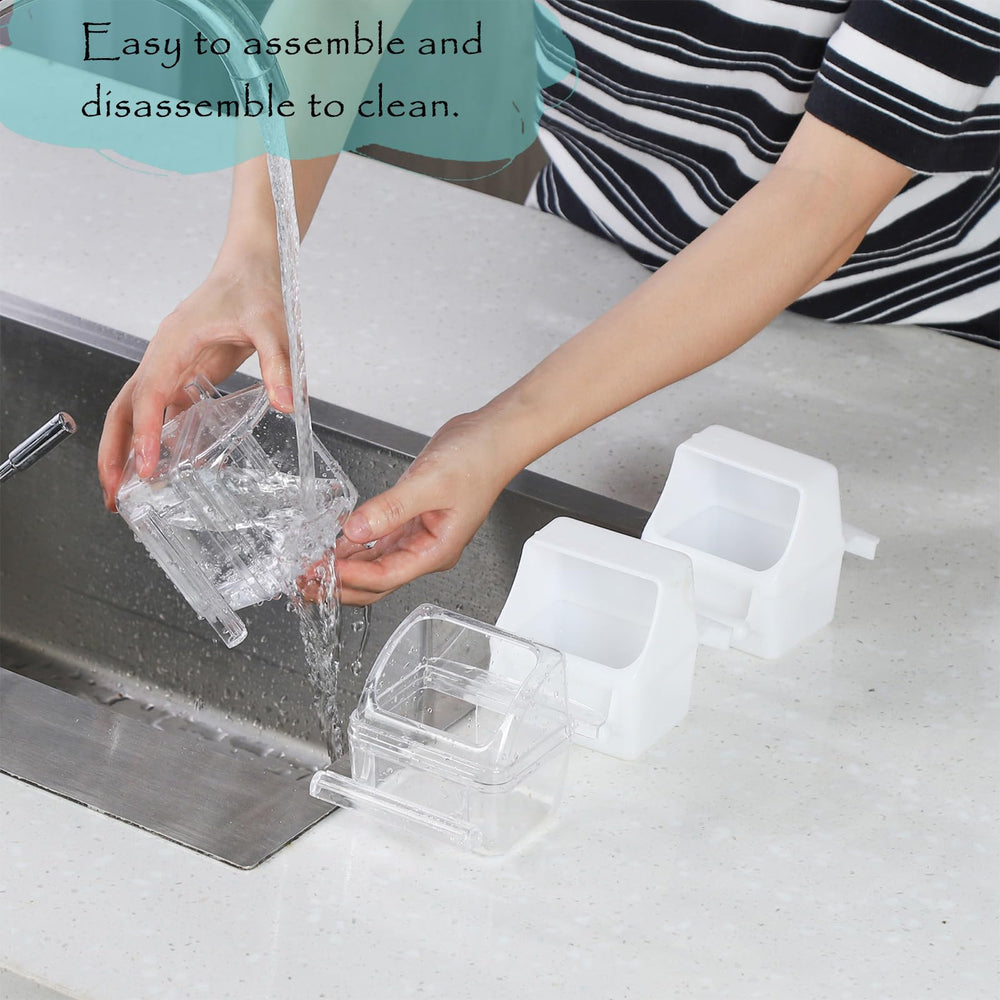 IBWell clear PP material is sturdy and easy to clean.