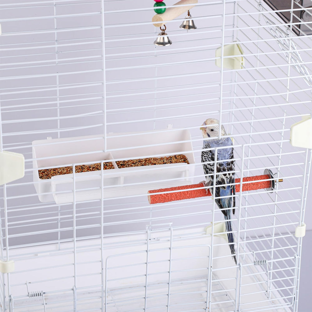IBWell durable cage feeder setup designed for parrot and cockatiel cages.