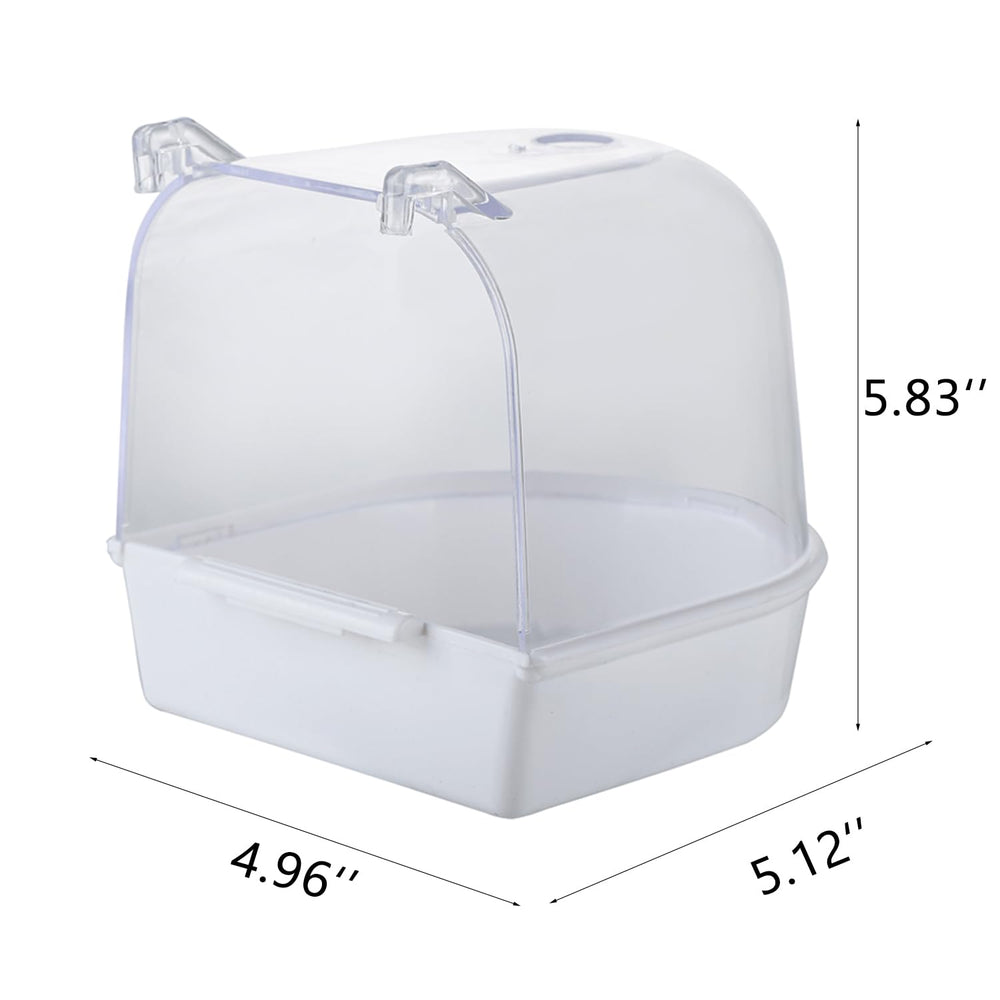 IBWell easy-clean bird bath simplifies maintenance and quick post-bath drying.