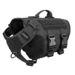 ICEFANG GN3 harness front view with no-pull front clip for calmer walking