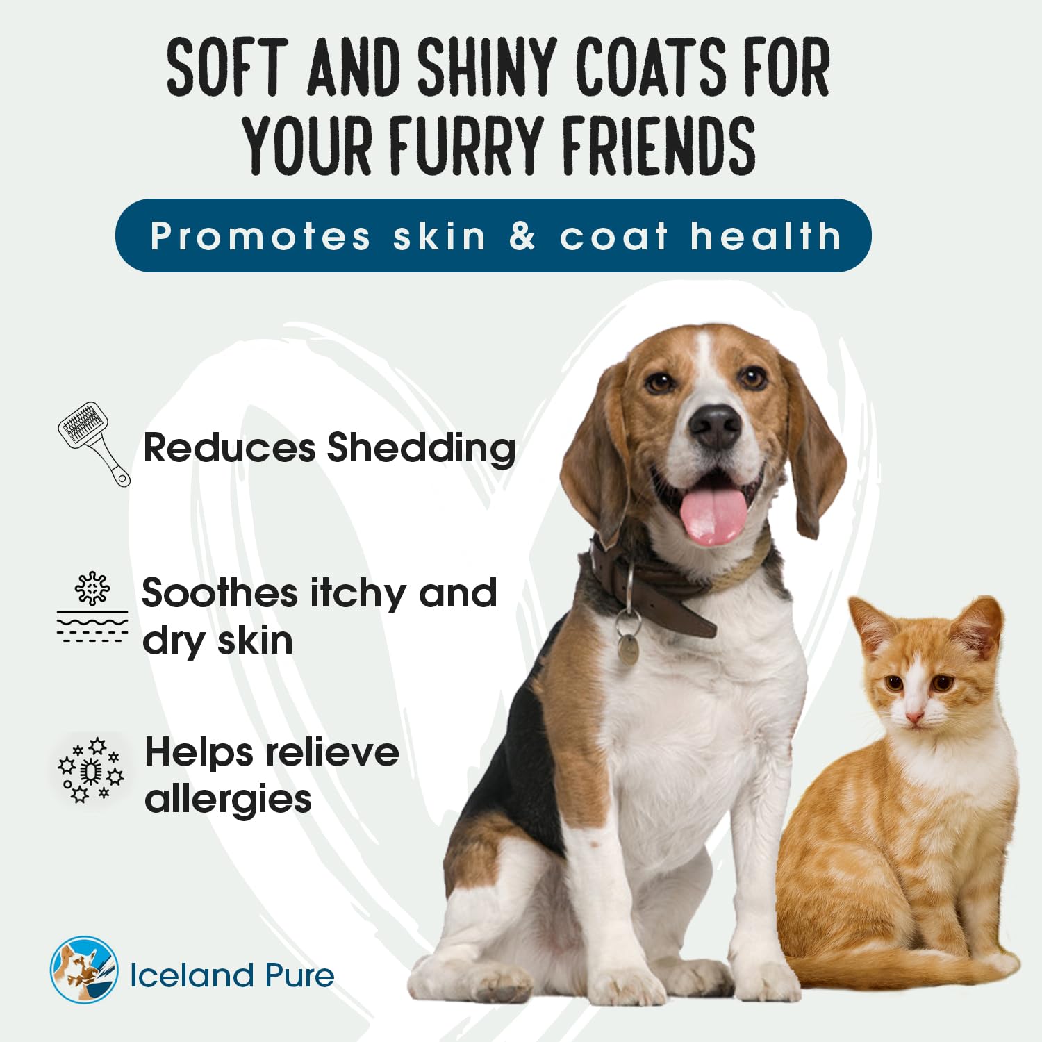 Iceland Pure Wild Alaskan Salmon Oil immune system support in pets