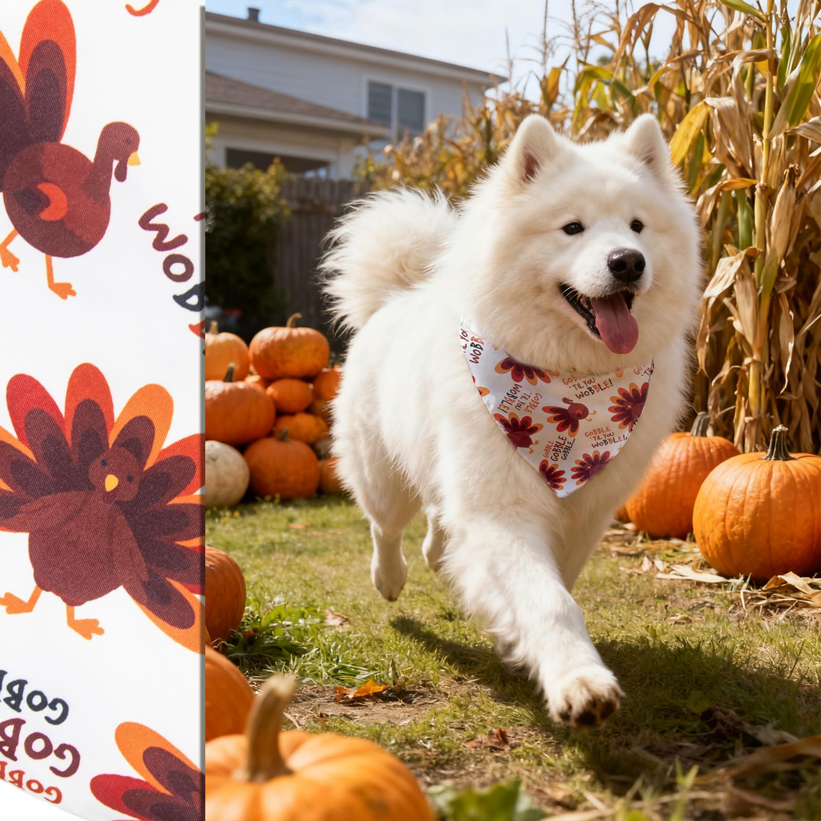 ICEMOOD machine-washable dog bandana keeps holiday festive gear easy to care for