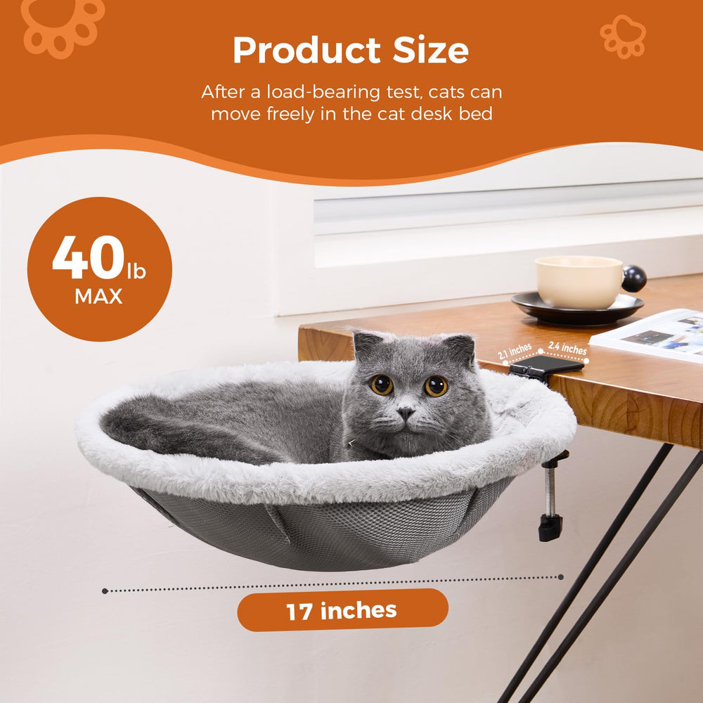 ICOHOT Cat Desk Bed 6-month warranty and responsive support