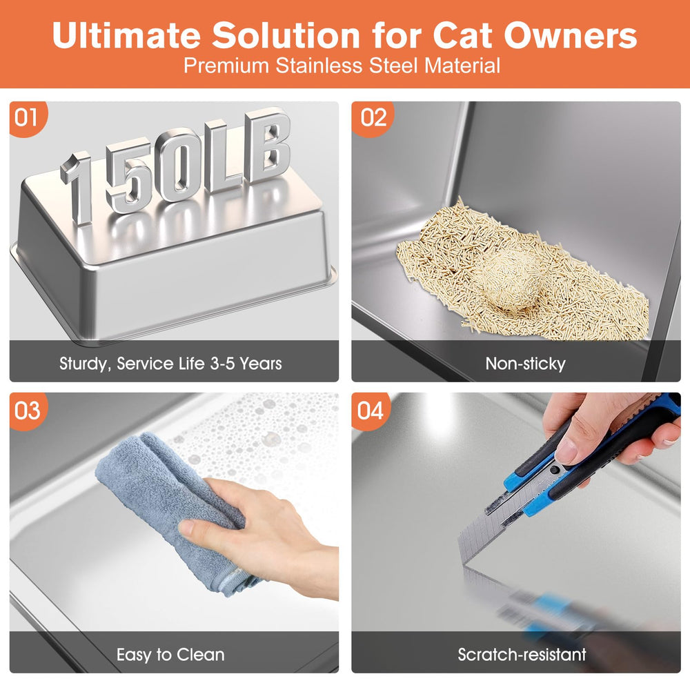 ICYAIR XXL odorless-cleaning photo showcases stainless steel ease of wiping and odor resistance