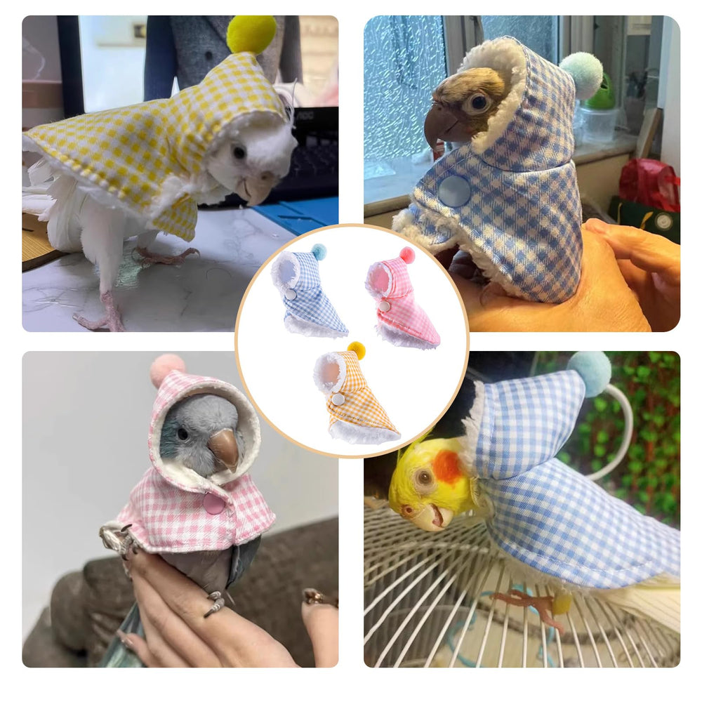 Ideal Parrot Cloak cosplay-photoshoot setup enables creative bird photography ideas