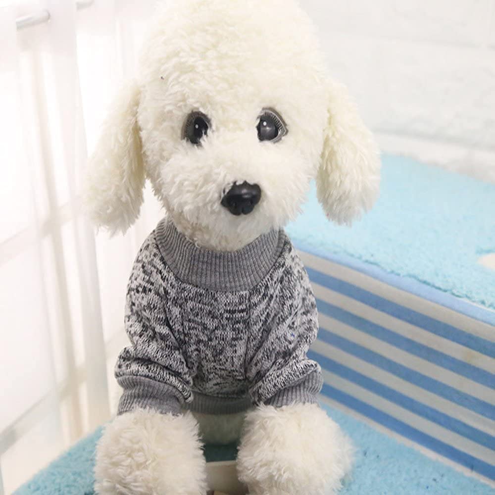 Idepet dog classic sweater soft wool closeup emphasizes plush texture