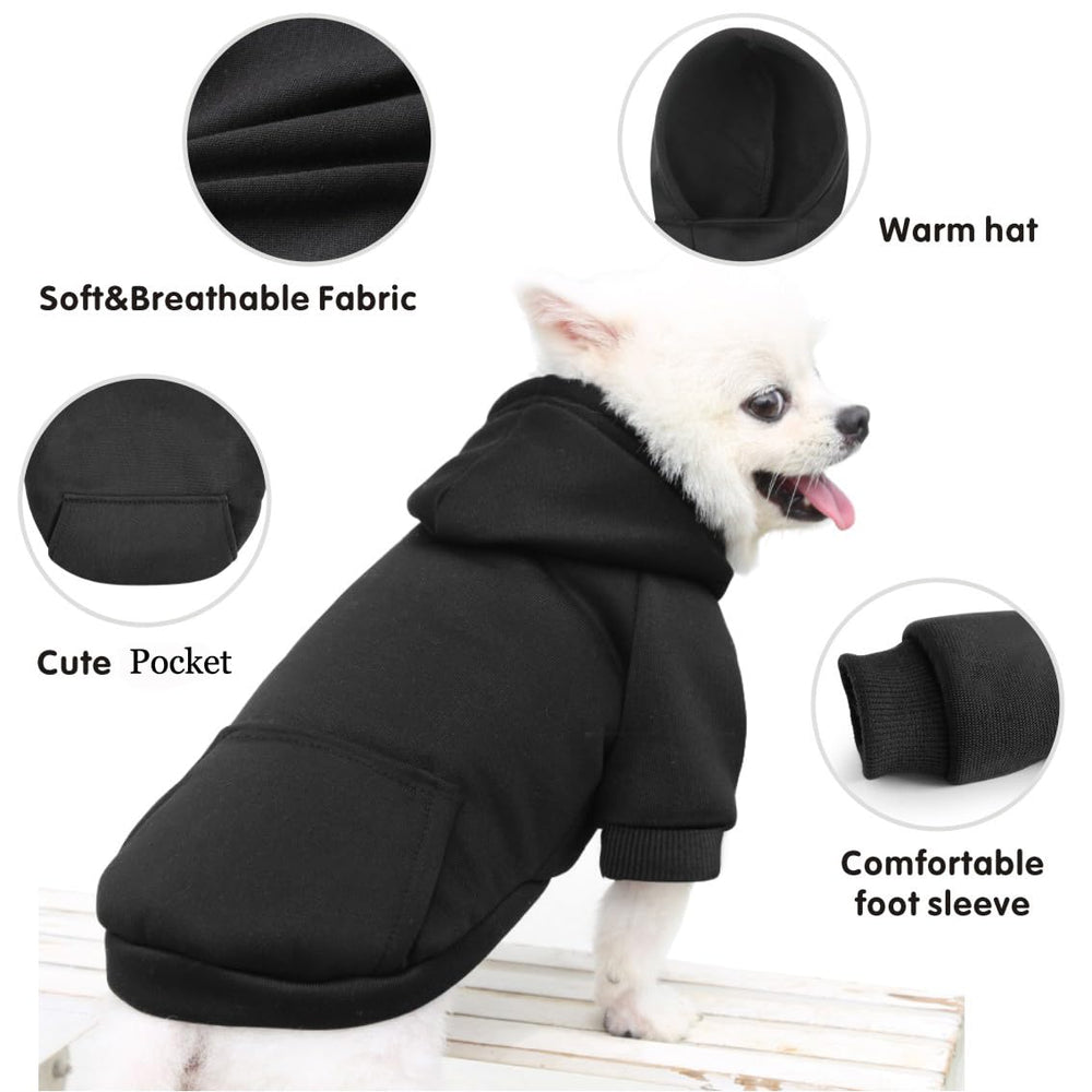 Idepet dog hoodie color palette offers versatile style options.