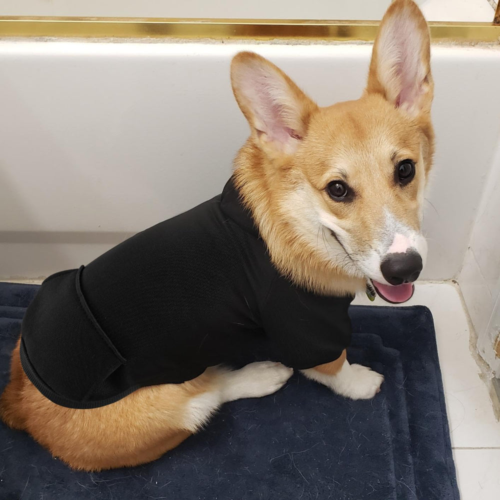 Idepet dog hoodie pockets detail with warm interior for cozy outings.