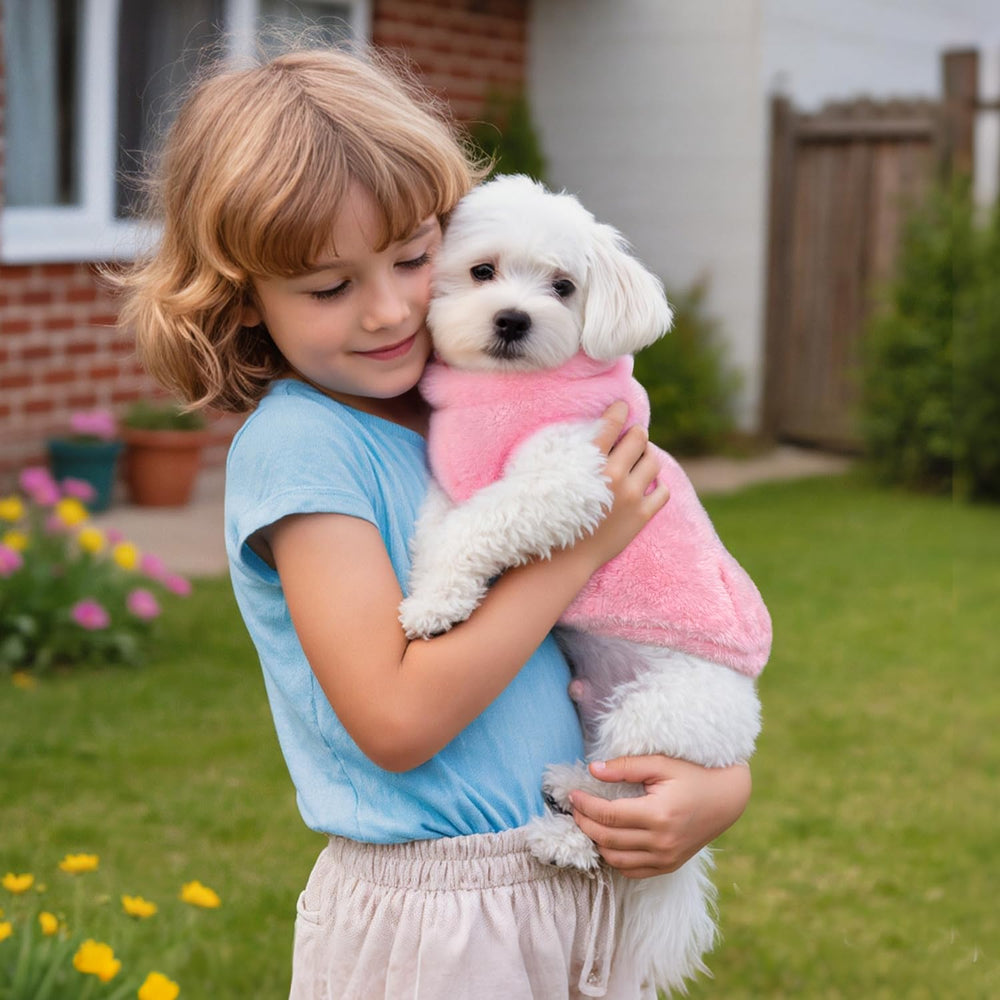 Idepet winter dog outerwear lightweight warm fleece for chilly days