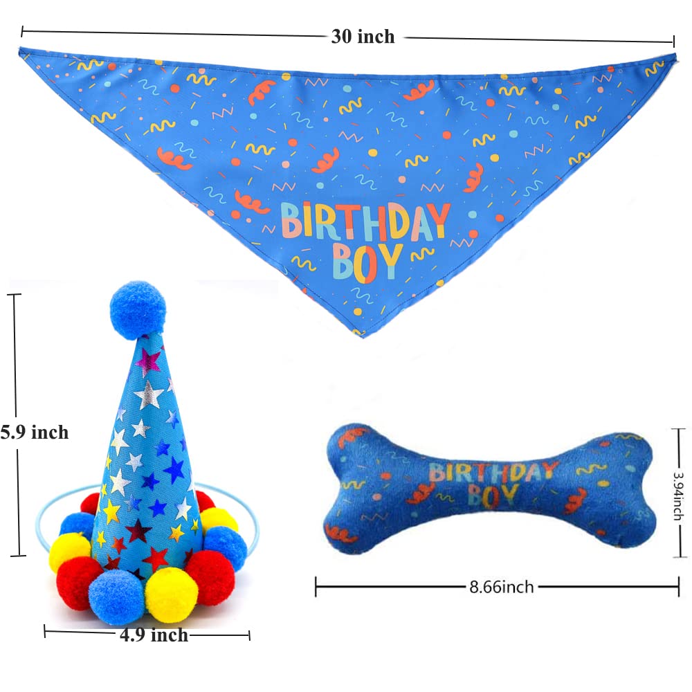 IDOLPET squeaky bone toy – soft fabric and machine washable for daily play.