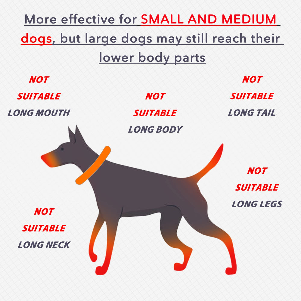 IDOMIK dog recovery collar durable-stitching detail showcases sturdy construction