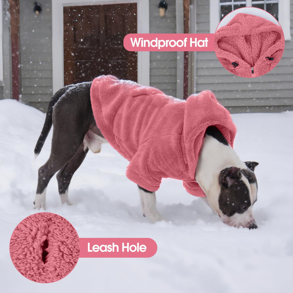 IDOMIK dog sweater adjustable-drawstring shows customizable fit for comfort and movement
