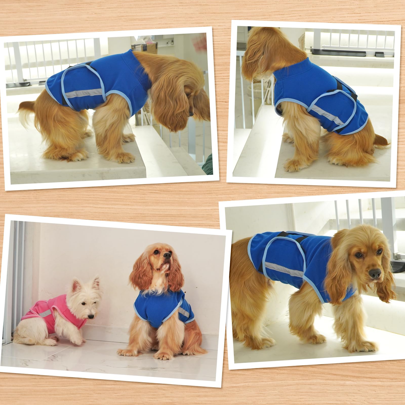 IDOMIK warm fleece dog sweater sizes XS to XL fit various breeds with cozy warmth