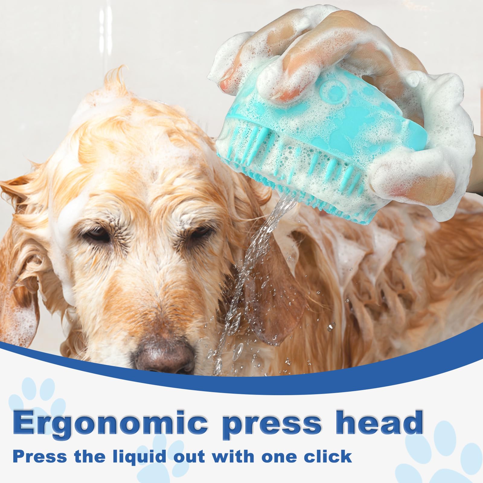IDQQUQQ anti slip design keeps gloves secure during bath time.