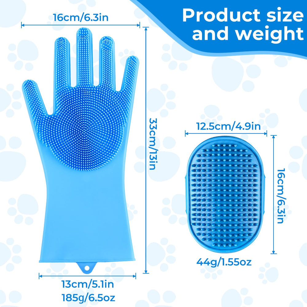 IDQQUQQ pet shower set anti-slip design in use for safe grooming.