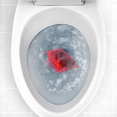 I Dung Care cornstarch bags dissolving process reduces waste and odor risk.