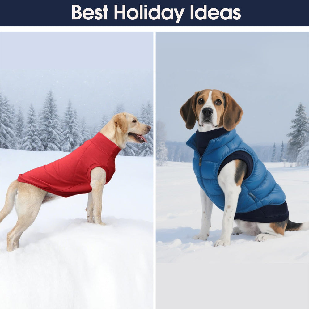 IECOii 2Pack 3XL dog sweater dusty pink color provides versatile outfits.