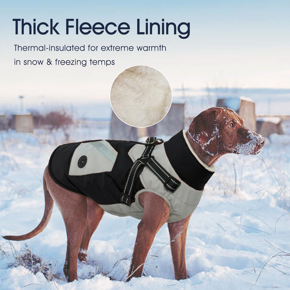 IECOii dog coat large size fits big breeds with chest 24.4 inches