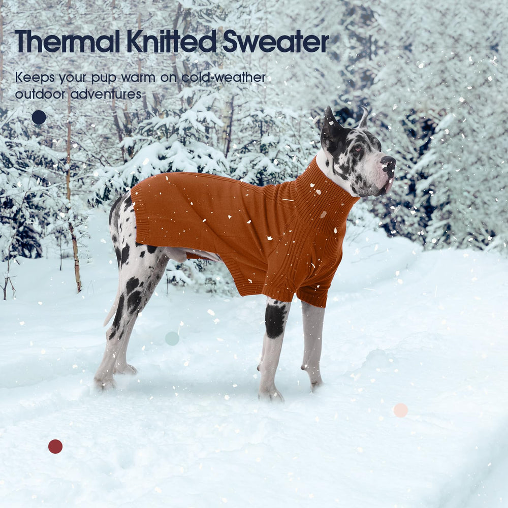 IECOii dog sweater pullover makes dressing quick and easy