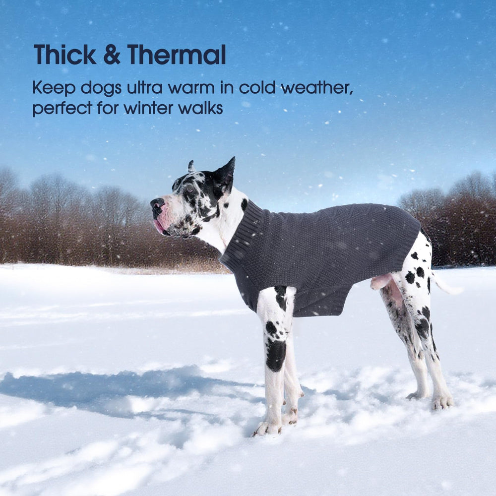 IECOii dog sweater size range from M to 5XL fits many breeds.