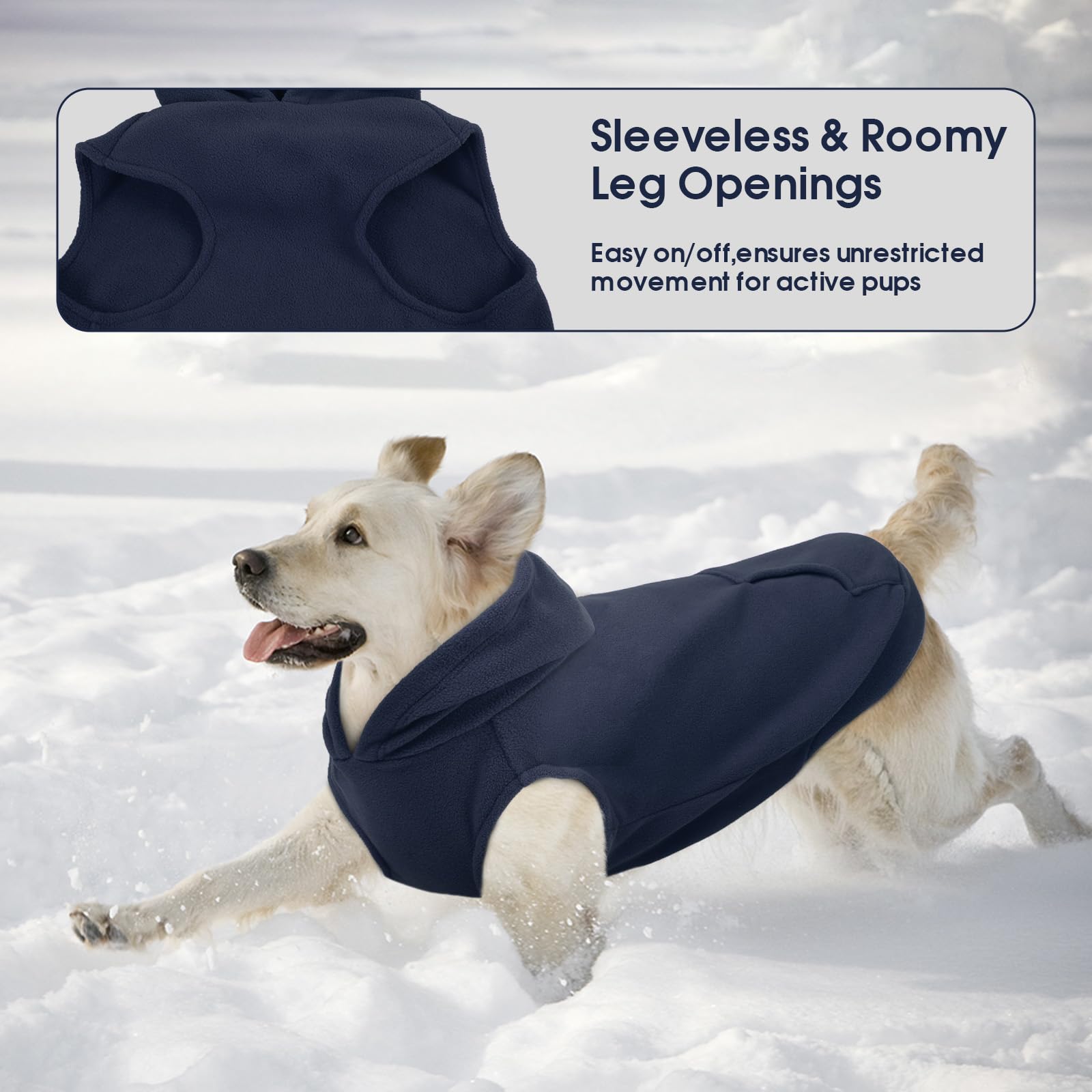 IECOii pullover design makes on/off quick during outings