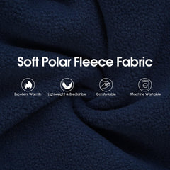 IECOii polar fleece texture feels soft and light for cozy sessions