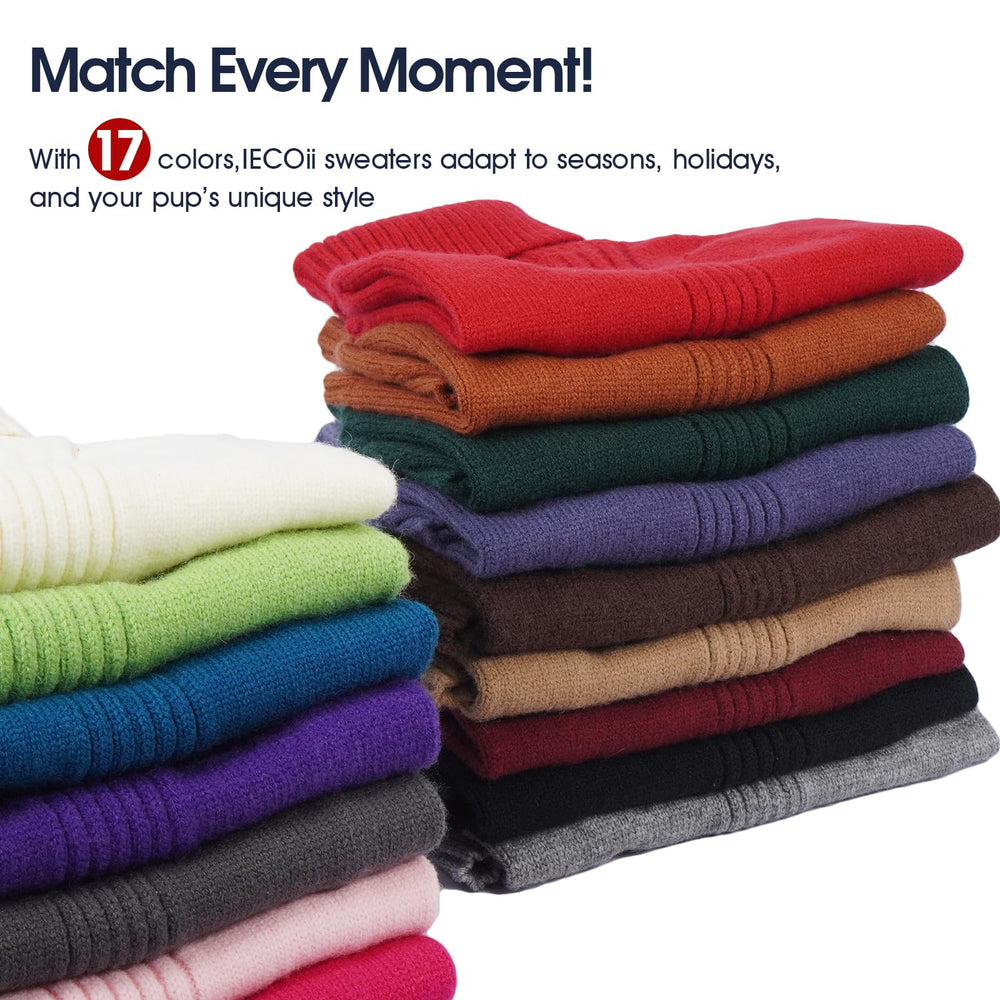 IECOii Great Dane Sweater care instructions indicate machine washable convenience