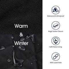 IECOii Greyhound Coat reflective stripes for visibility in low light