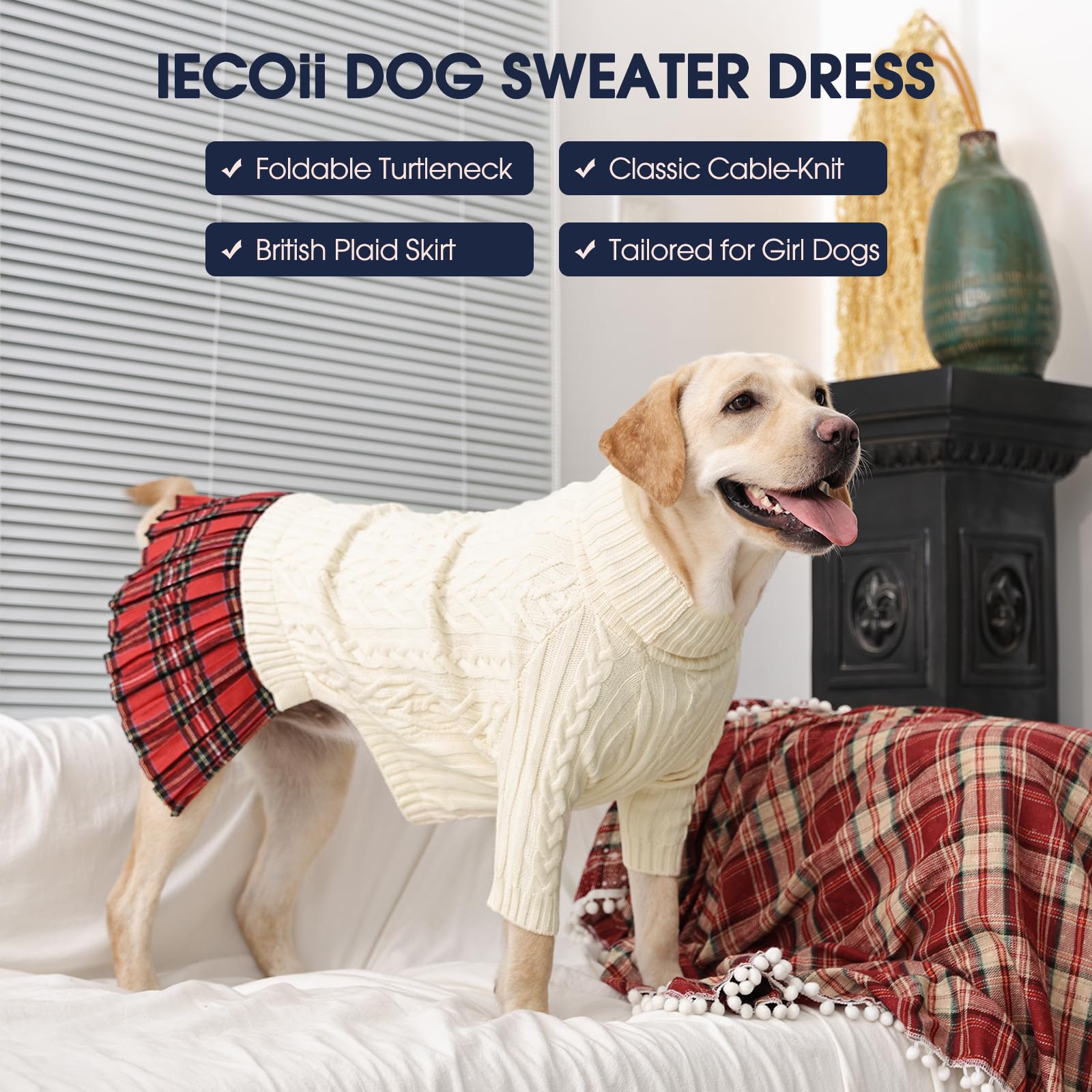 IECOii holiday-ready outfit supports quick potty breaks with belly cut.