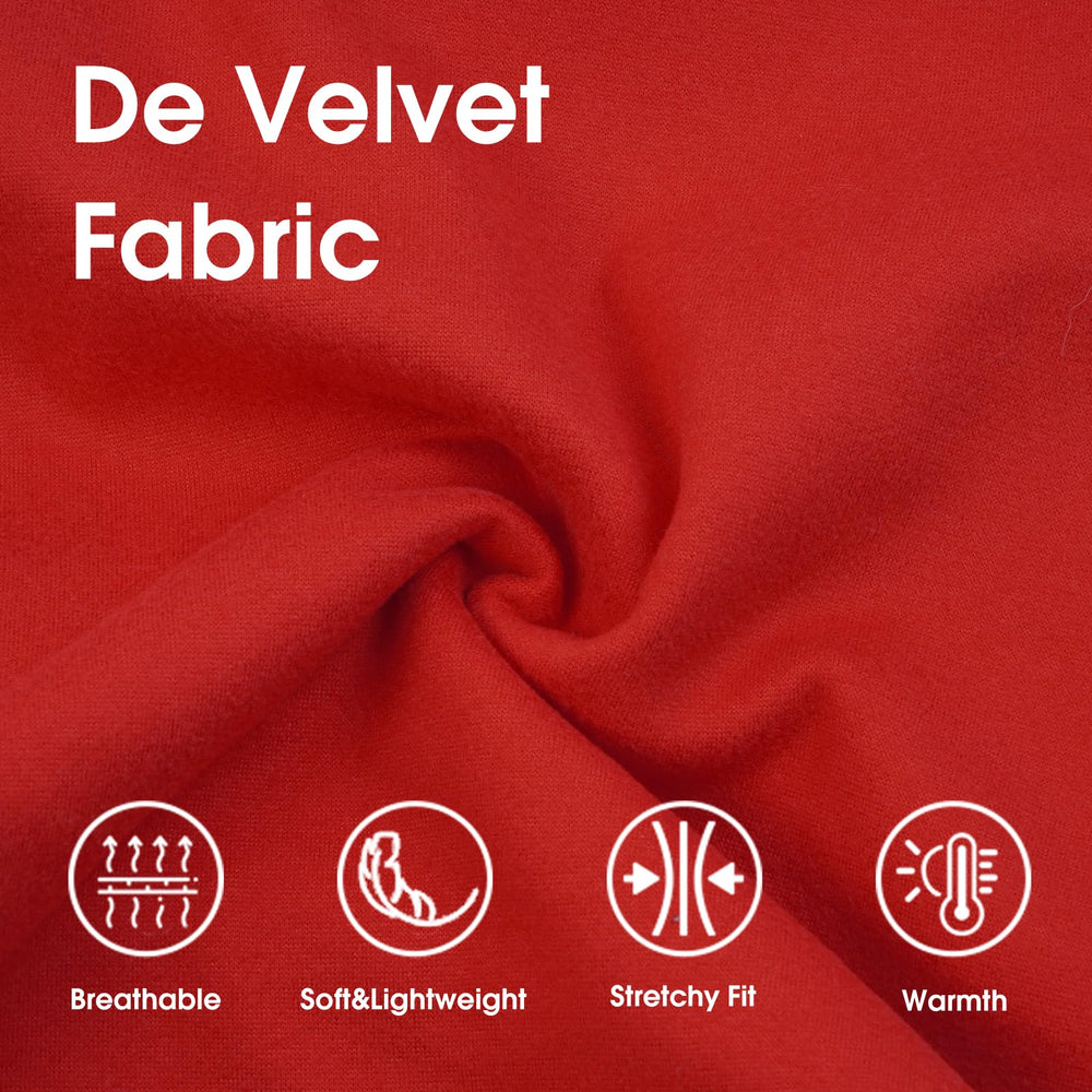 IECOii XXL Dog Sweater stretch velvet soft fabric moves with your dog